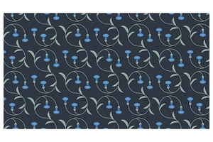 Floral pattern design, a Decorative Illustration by Creative Backgrounds