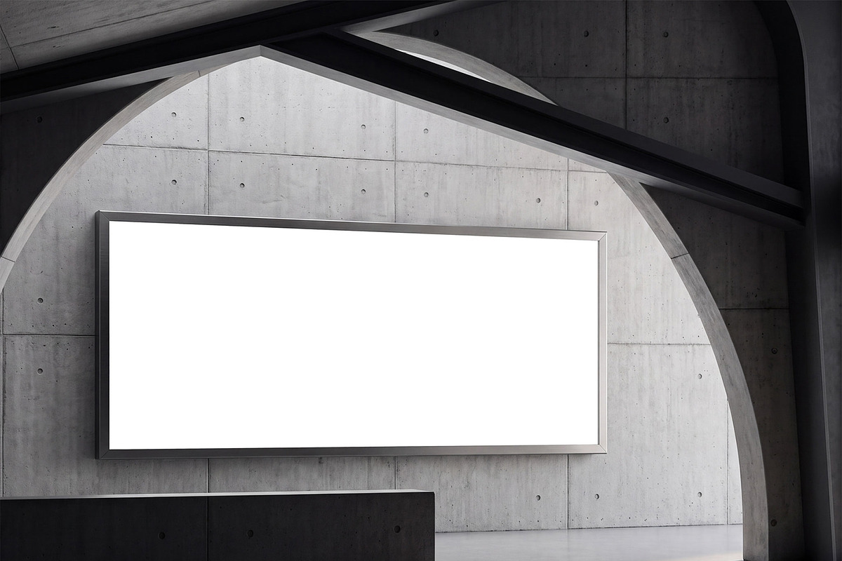 Wall Billboard Mockup, an Advertising Mockup by graphypix (Photo 3 of 4)