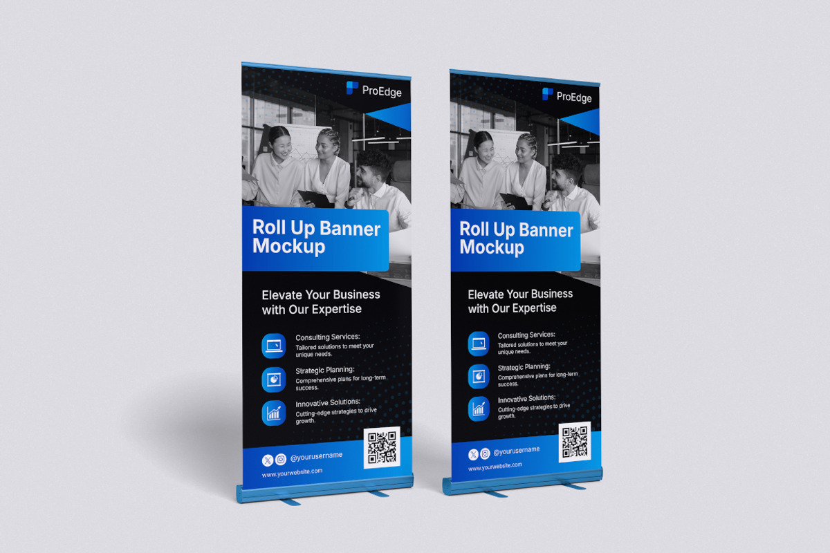 Roll Up Banner Mockup, a Product Mockup by swsi-studio (Photo 5 of 5)