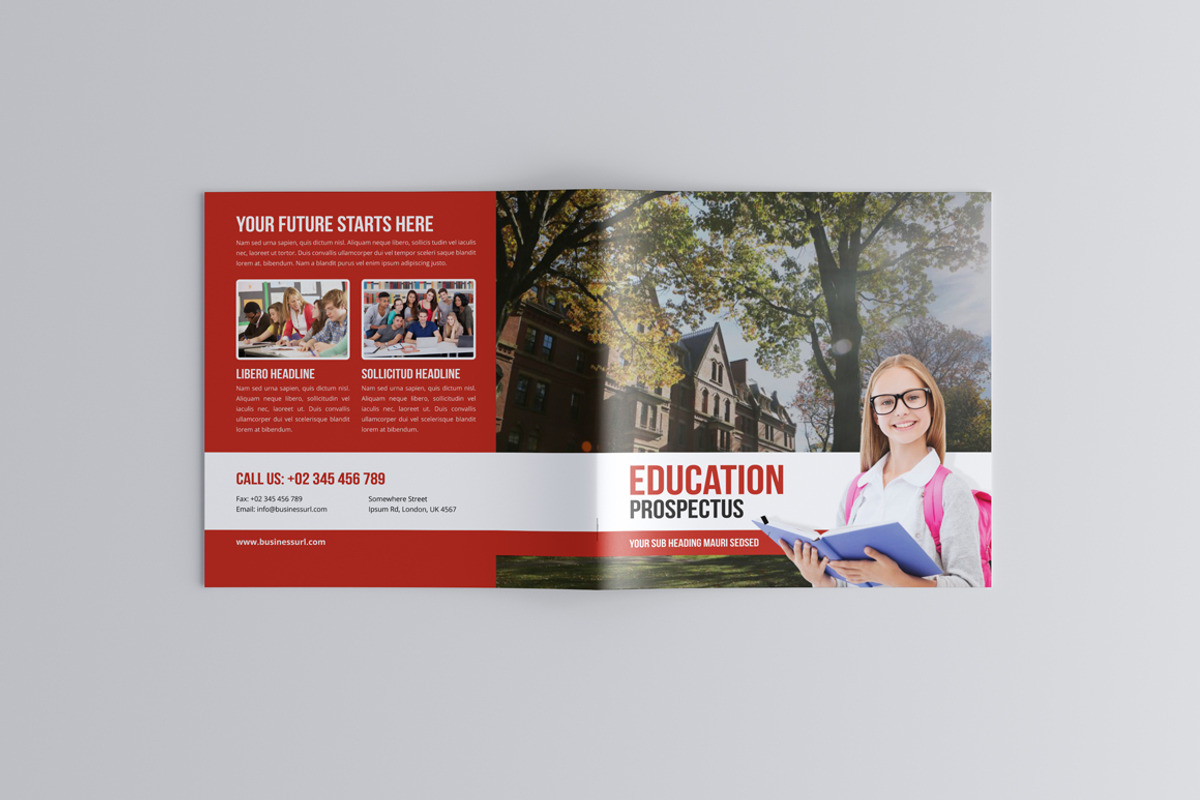 Education Square Prospectus, a Brochure Template by Miyaji75 (Photo 10 of 22)