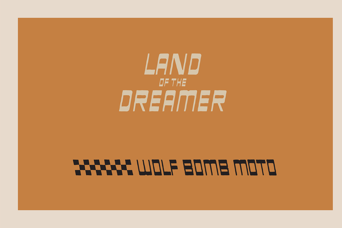 Blazed Typeface preview 5