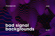 Bad Signal Backgrounds Vol. 01, a Background Graphic by dvtchk (Thumbnail 9 of 10)