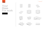 Notebook 2 Types Mock-up, a Print Template by BlackMocca (Thumbnail 5 of 6)