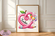 Easter Heart Pencil Png, an Illustration by Daily.Designs (Thumbnail 4 of 5)