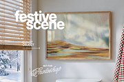 DIN A Festive Bathroom Mockup, a Household Mockup by WasMockups (Thumbnail 3 of 6)