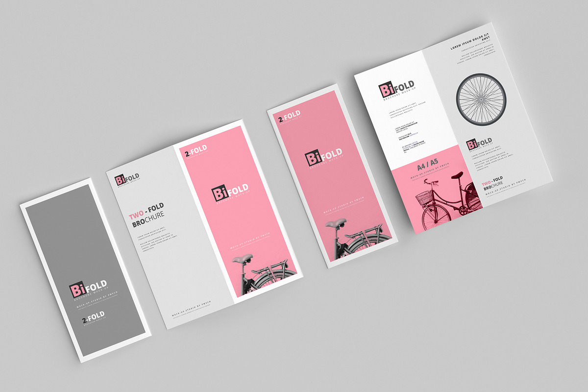 165 Brochure Mock-ups Big Bundle, a Print Template by pmvch (Photo 71 of 170)