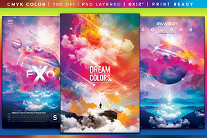 Colorful Flyers Bundle Vol. 14