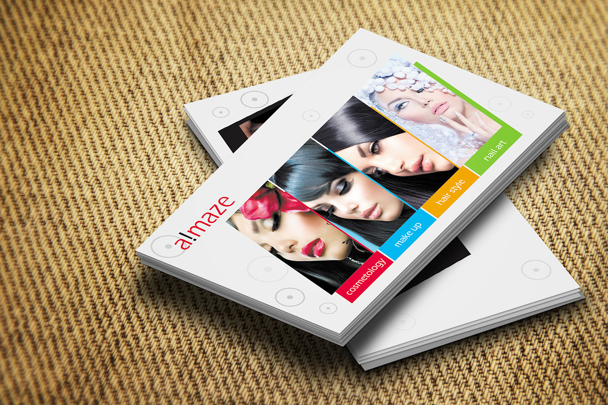 Beauty Card CM114, a Business Card Template by annozio (Photo 3 of 4)
