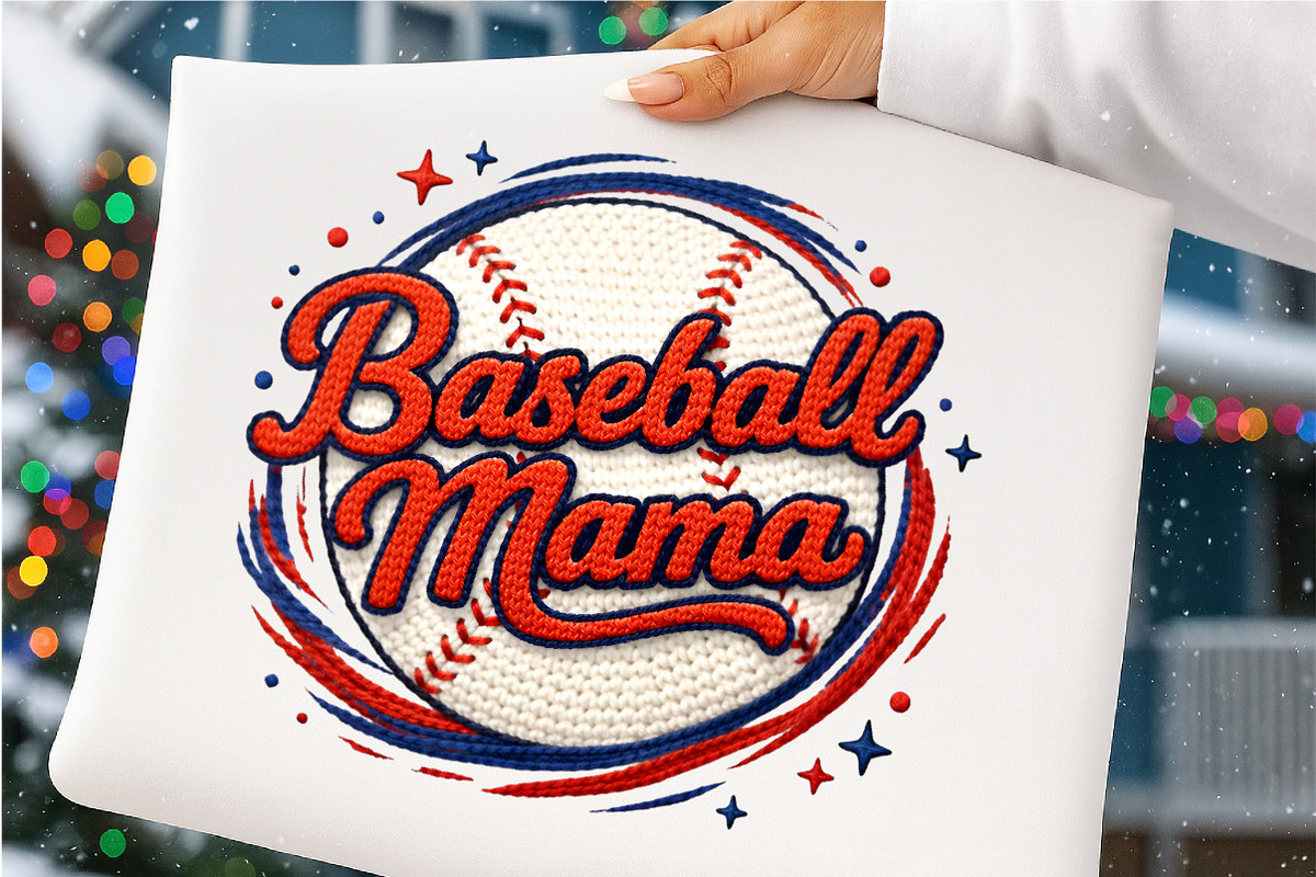 Baseball PNG, Faux Yarn Baseball PNG, an Illustration by GatewayDesign (Photo 6 of 6)