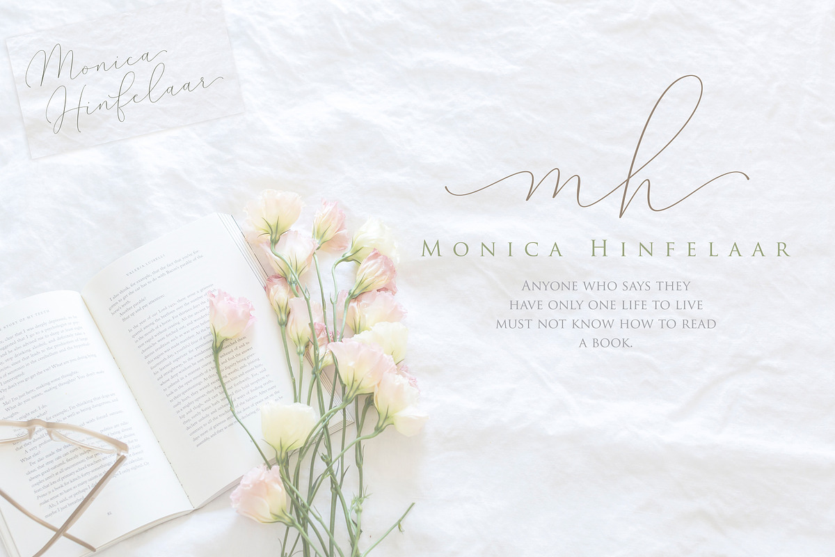 Mindline Script, a Script Font by Barland Design (Photo 6 of 12)