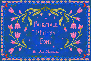 Fairytale Whimsy Hand Drawn Font