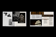 Spooky Modern Book Template InDesign, a Magazine Template by an-arketype studio. (Thumbnail 6 of 6)