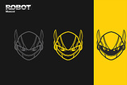 Robot Mascot, an Illustration by Diditpranata (Thumbnail 3 of 4)