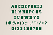 Vintage Army - College Font, a Slab Serif Font by Limited.studio (Thumbnail 6 of 6)