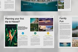 Travel Guide Brochure Template