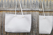 Weekend Tote Mock-Up Version 2, a Product Mockup by Schatzi Graphik (Thumbnail 4 of 5)