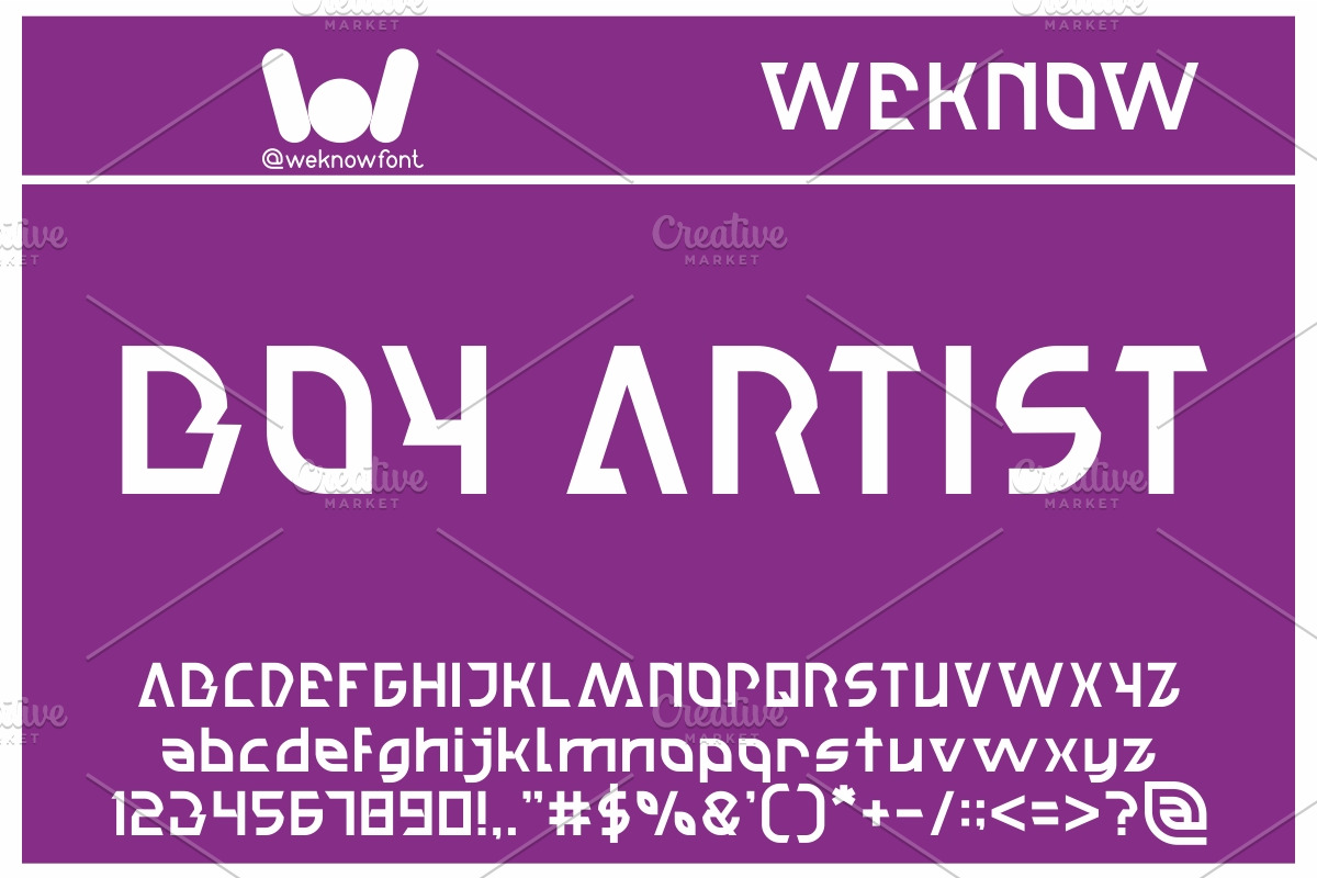 step forward font, a Font by weknow (Photo 3 of 5)