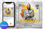 Church Conference Flyer, Canva Flyer, a Templates & Theme by Design Up (Thumbnail 1 of 2)