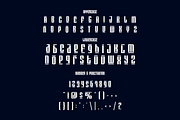 Digitron Futures Futuristic Font, a Font by PutraCetol Studio (Thumbnail 5 of 5)
