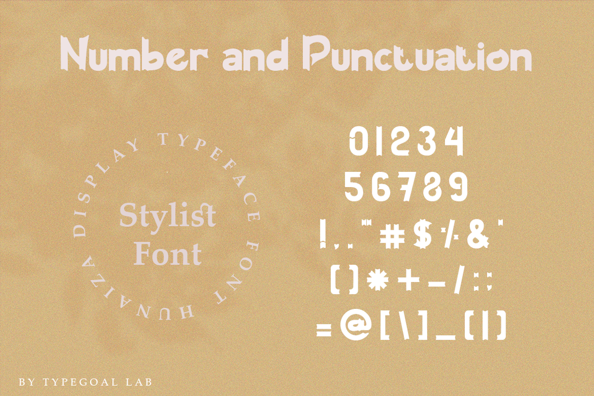 Hunaiza, a Font by Typegoals Studio (Photo 2 of 17)