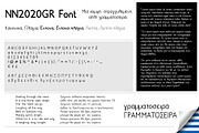 NN2020GR font, a Sans Serif Font by Nick Novell (Thumbnail 2 of 2)