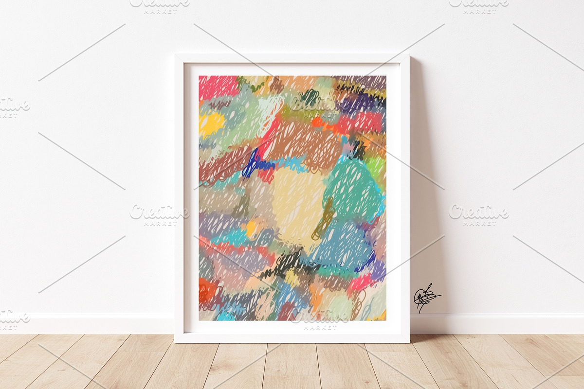 Scribble Blossoms 1.2, a Decorative Illustration by MFB Scribbles (Photo 3 of 3)