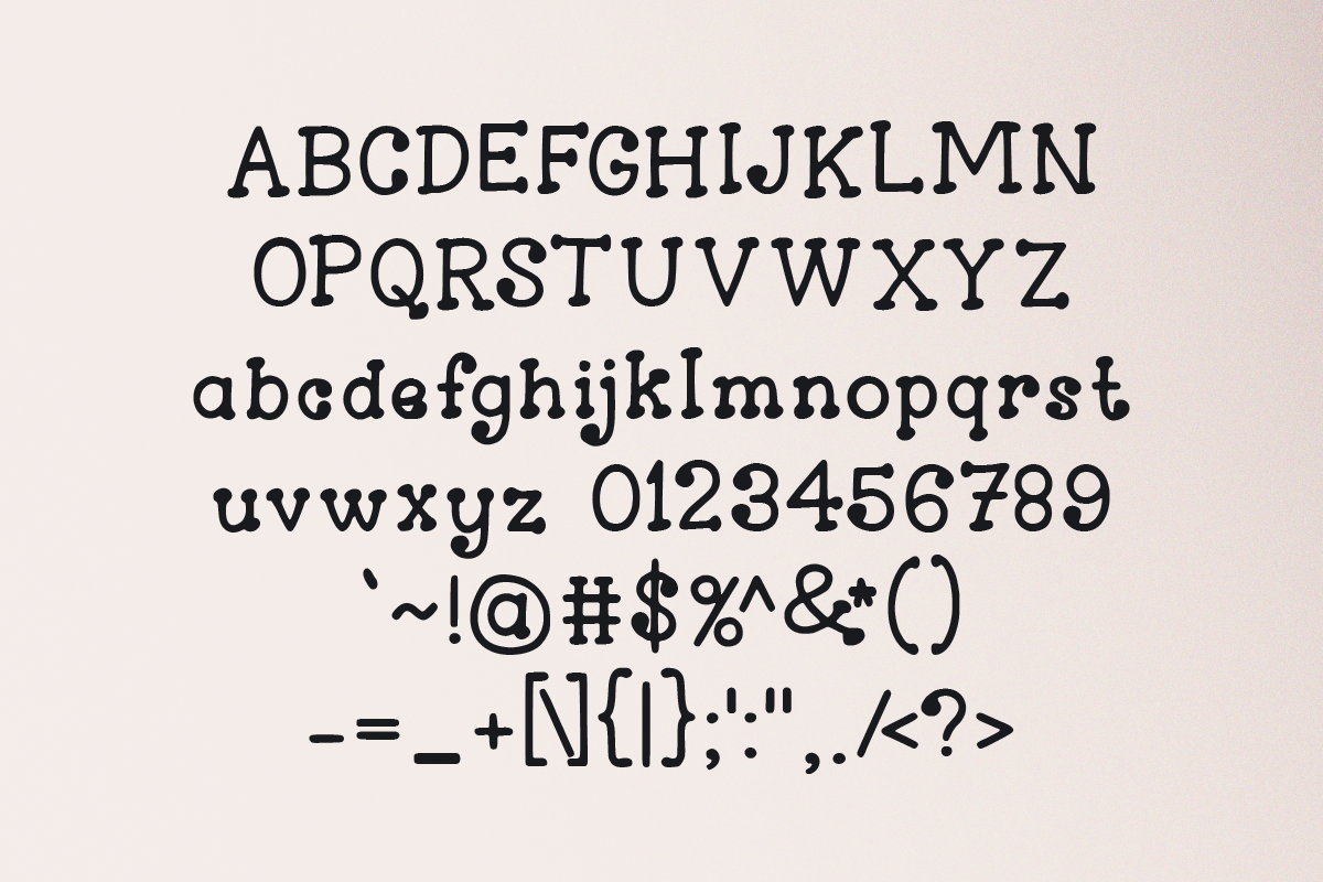 Vlorine - Hand-Lettered Slab Serif, a Slab Serif Font by Pandeka Studio (Photo 9 of 9)