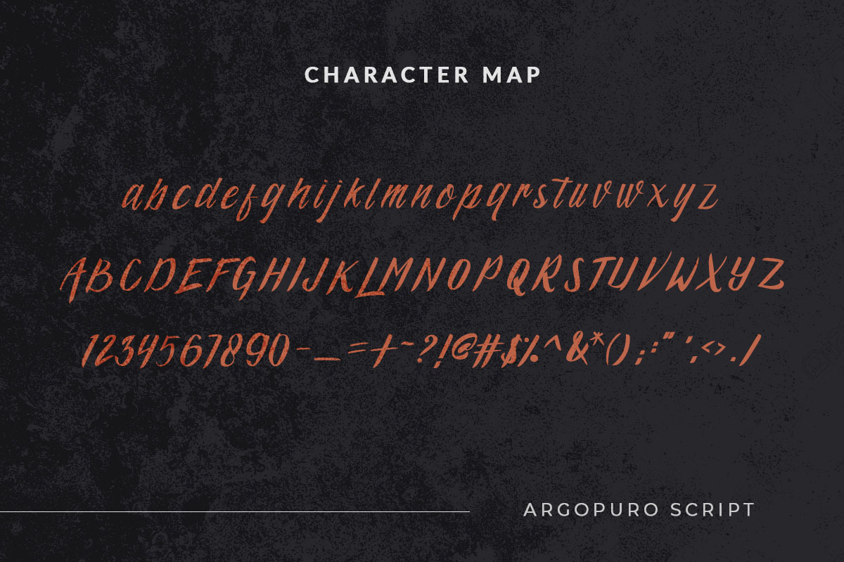 Argopuro Script Font, a Script Font by Fontruly (Photo 7 of 9)