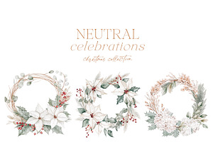 Watercolor Christmas Graphics