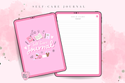 Self Care Planner, Wellbeing Planner, a Templates & Theme by MariaKariBakken (Thumbnail 4 of 7)