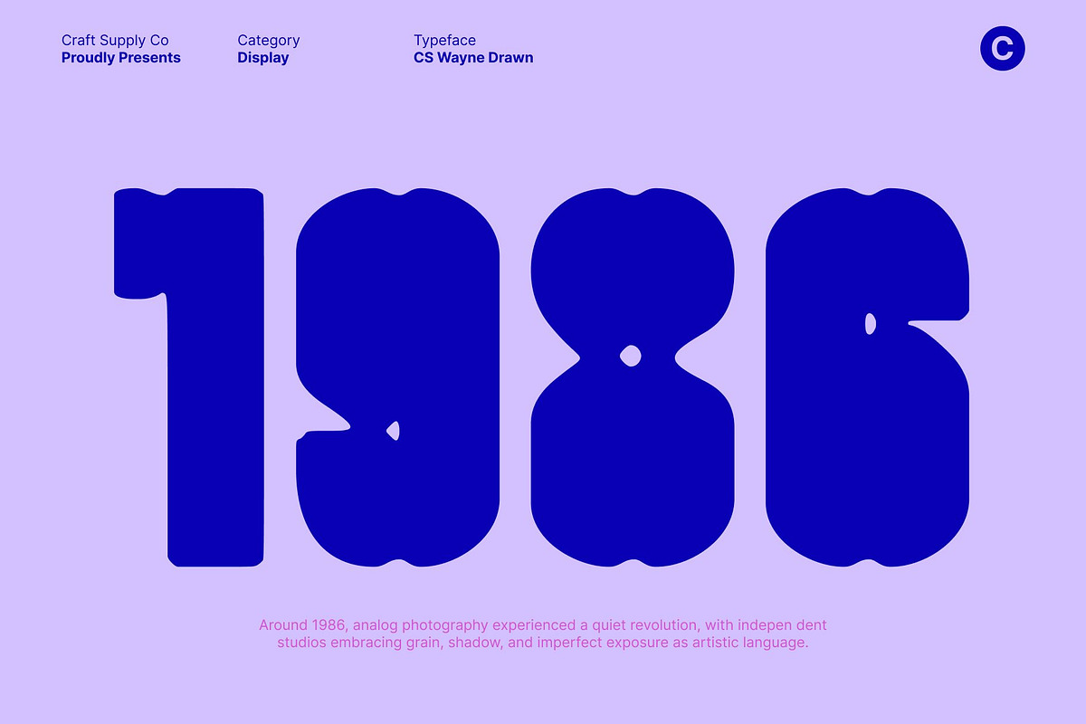 CS Wayne Drawn, a Sans Serif Font by Craft Supply Co. (Photo 5 of 8)