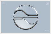 Chrome 3 in 1 Effects Collection, a Texture Graphic by mockstar (Thumbnail 5 of 7)