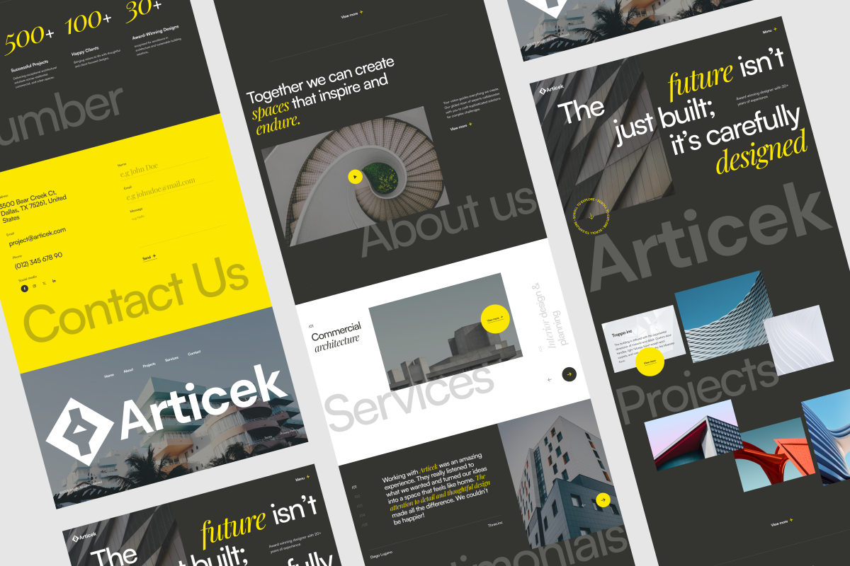 10 Figma Landing Page Templates, a Landing Page Template by zroch design (Photo 23 of 32)