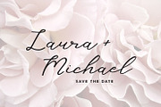Heather Script, a Script Font by Bianca B. (Thumbnail 3 of 8)