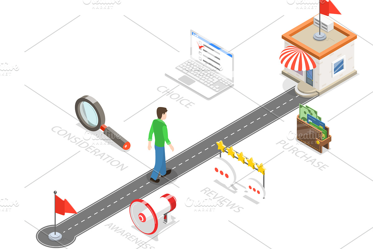 E-commerce Set 01, an Illustration by AndriiStore (Photo 4 of 10)