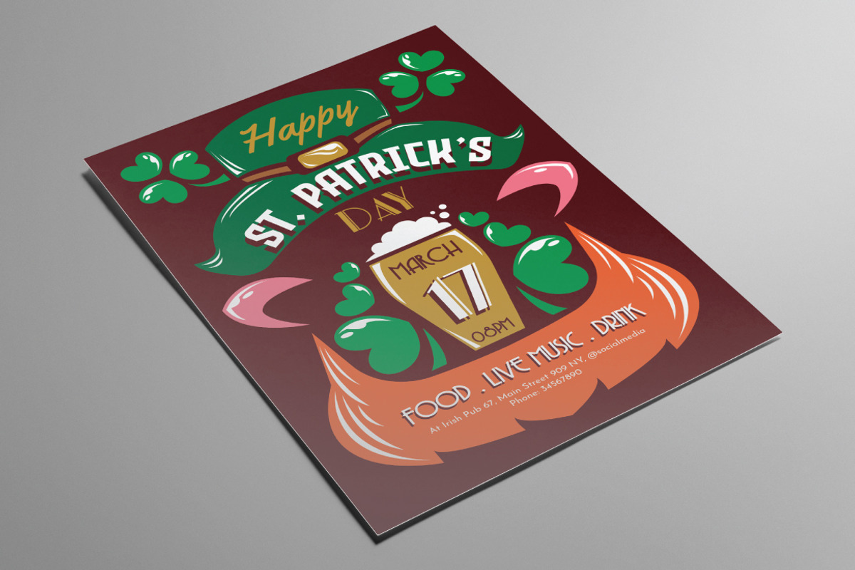 St. Patrick's Day Flyer, a Flyer Template by ashenterprise (Photo 1 of 4)