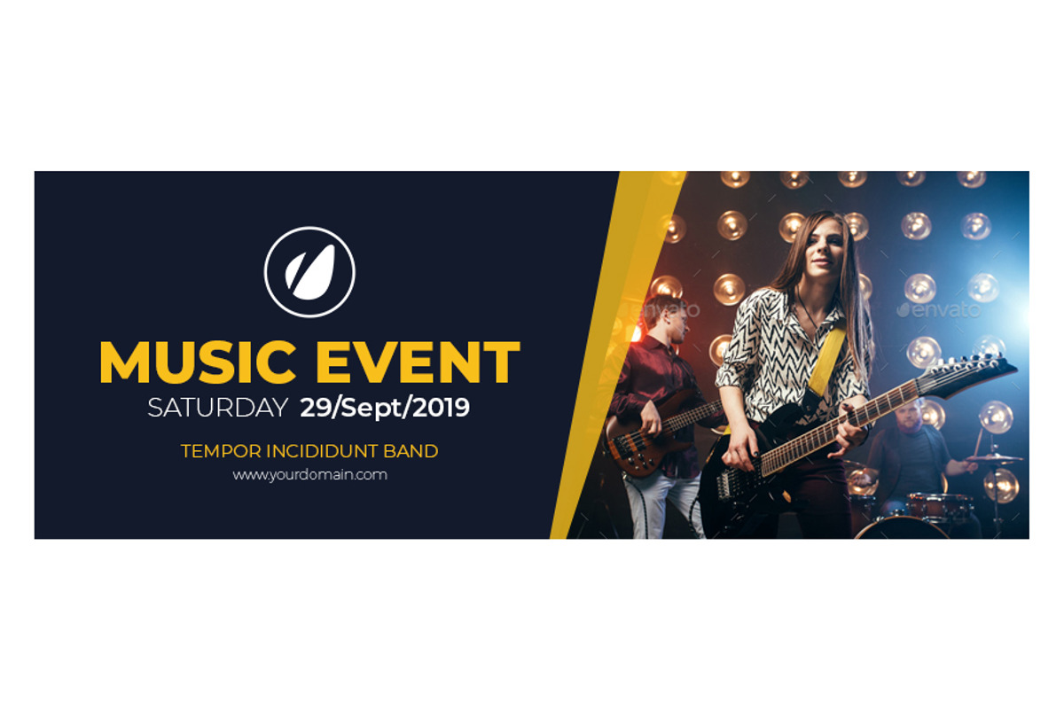 Music Event Animated Facebook Cover, a Templates & Theme by Nisha Droch (Photo 2 of 2)
