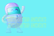 Revoinex - Futuristic Display Font, a Sans Serif Font by Dhabee (Thumbnail 3 of 9)