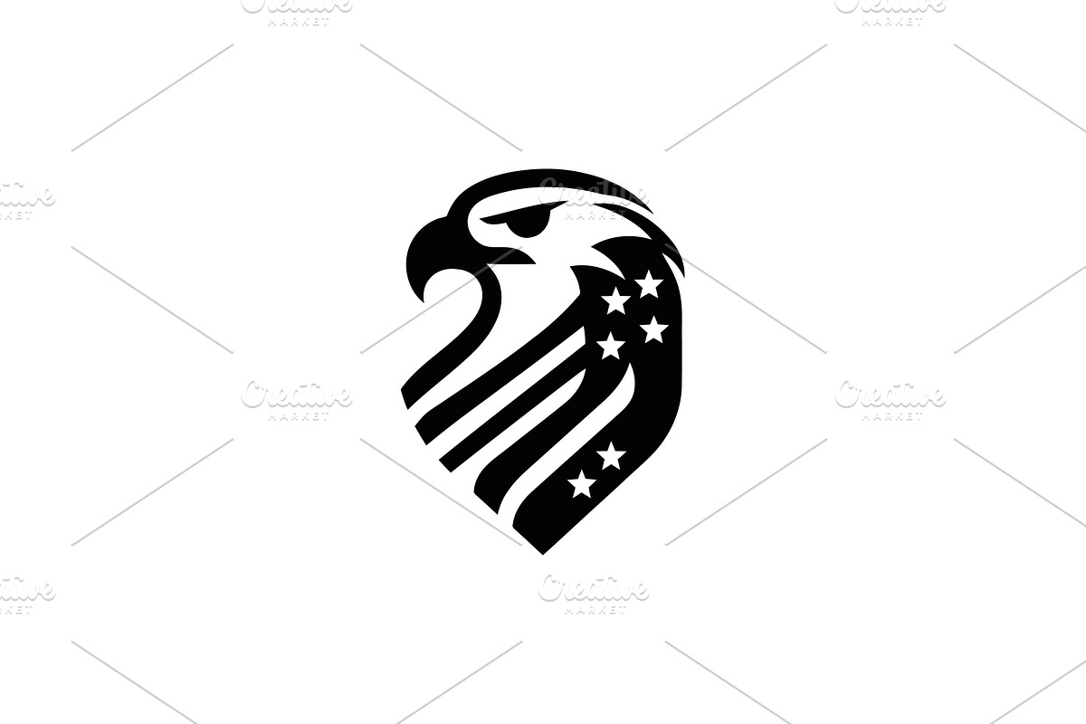 20 Minimalist Eagle Logo Bundle, a Branding & Logo Template by Vectorium Studio (Photo 18 of 21)