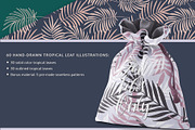 Tropical Leaves & Patterns, an Illustration by amber&ink (Thumbnail 5 of 9)