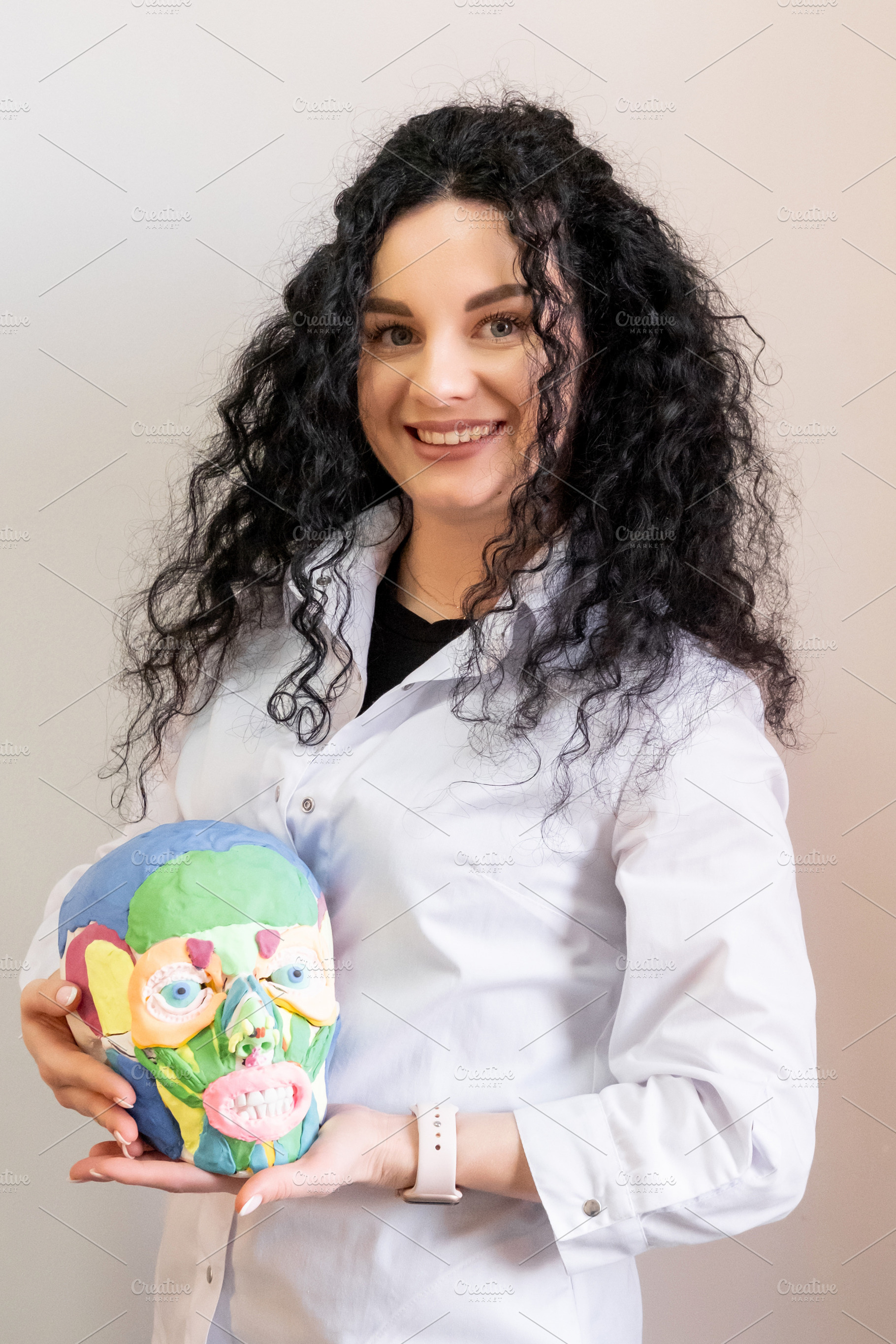 Anatomy teaching beauty expert female head salon, a Person Photo by Photo Drive Studio