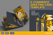 E-Commerce Greeting Card, a Card Template by Esensifiksi.studio (Thumbnail 1 of 3)