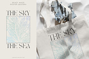 Beach, Sea & Gradient Poster Design, an Illustration by January Bloom (Thumbnail 2 of 14)