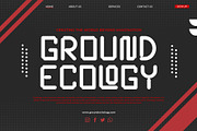 Riluxes || Futuristic Sans Serif, a Sans Serif Font by Ermedia Studio (Thumbnail 5 of 10)