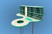 Futuristic Architecture Skyscraper #, an Architecture 3D Model by Daniel Mikulik (Thumbnail 2 of 11)