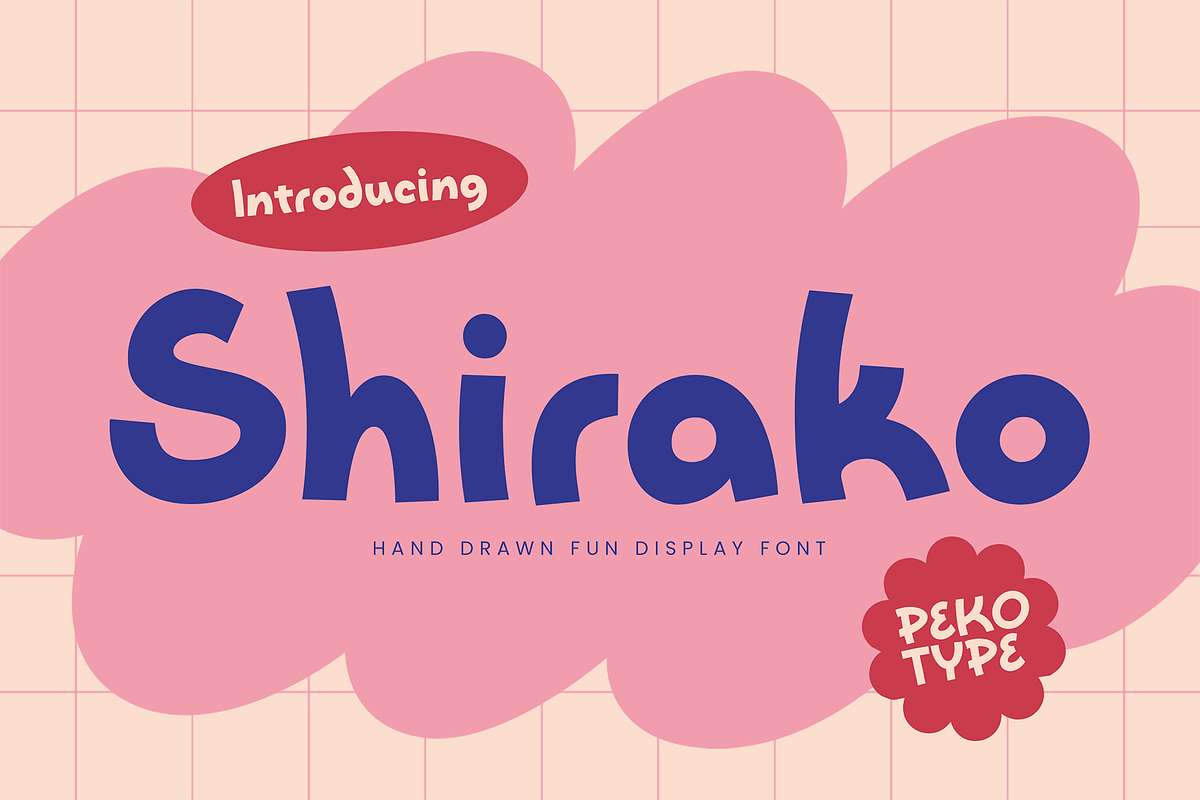 Shirako - Bold Fun Font for Branding, a Font by Pekotype (Photo 1 of 15)