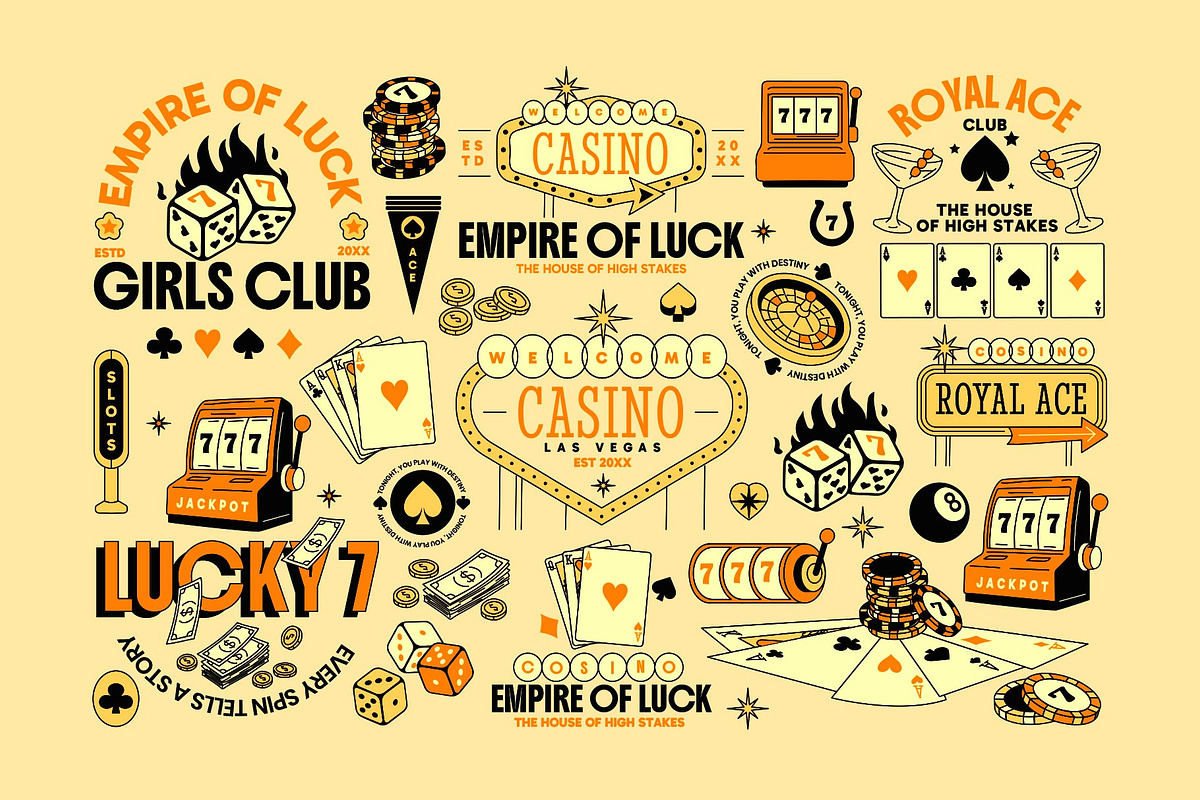 Vegas Casino Pack, an Object Graphic by Pixflow (Photo 6 of 8)