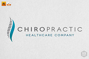 Chiropractic Logo Template, a Branding & Logo Template by WebCraft (Thumbnail 1 of 6)