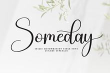 Someday | Script Font