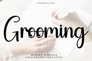 Grooming, a Handwritten Font by InermediaSTUDIO (Thumbnail 1 of 7)